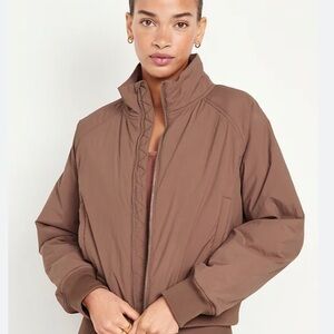 Old Navy Brown Bomber Jacket